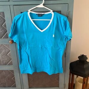 Ralph Lauren women’s v neck tee